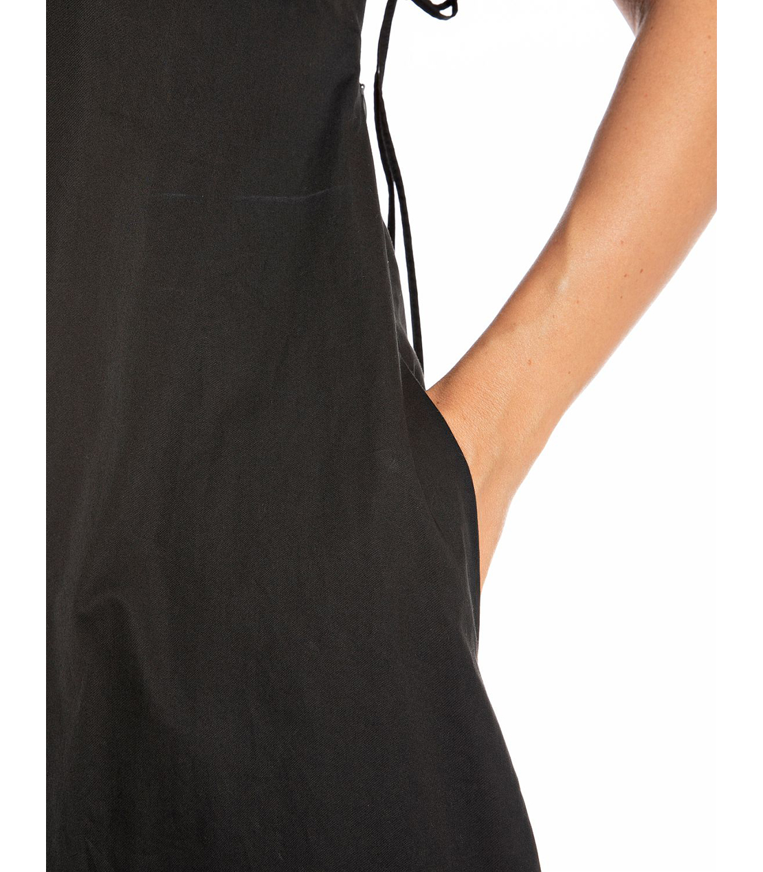 カットアウトディテール ロングドレス 詳細画像 ブラック 5